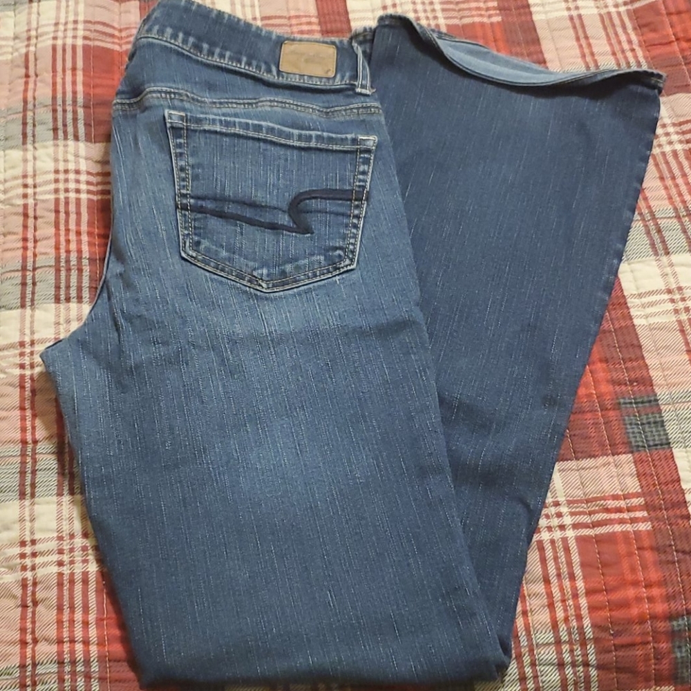 American Eagle artist size 12 long jeans